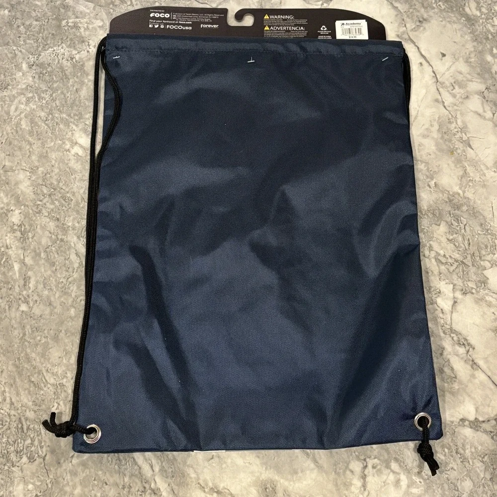 Dallas Cowboys Official NFL Team Stripe FOCO Drawstring Backpack‎ Bag Fan GYM